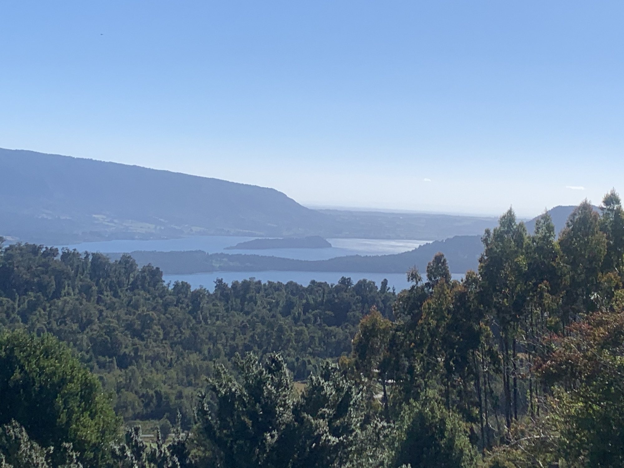 El lago Rupanco, a 25 minutos del predio